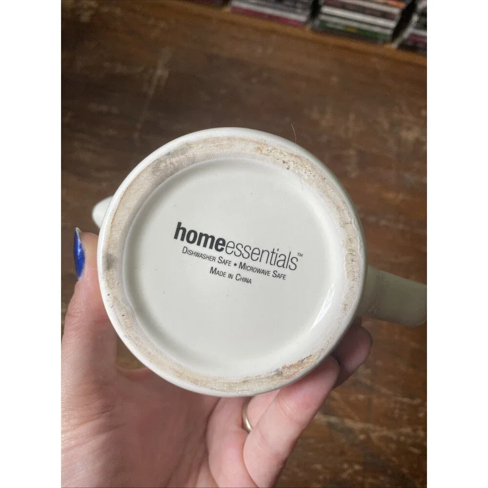 Home Essentials 1 Cup 16 Oz Measuring Bowl Kitchen Stoneware